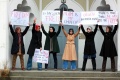 5. April 2013: Gegenaktion der Muslima (Berlin, Wilmersdorfer Moschee)